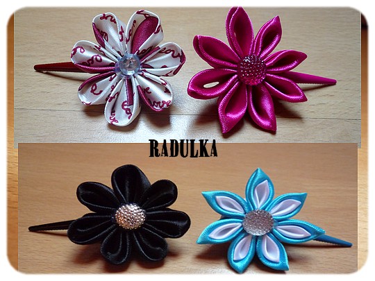 Kanzashi sponky